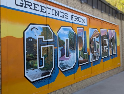 Greetings from Golden, Photo Credit to Audrey Miles Cherney