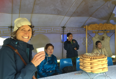 Cini Brown in Mongolia